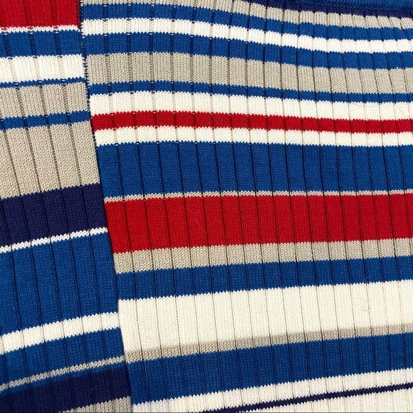 Rag & Bone Red Blue Striped Sweater - Picture 10 of 11